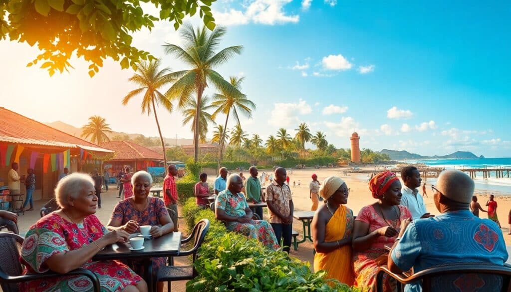 Retiring in Ghana while Receiving Benefits